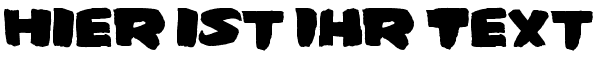 Ihre Vorschau von der Schriftart Sin City