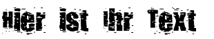 Ihre Vorschau von der Schriftart pUNKASSBITCH