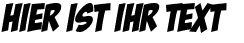 Ihre Vorschau von der Schriftart BadaBoom BB
