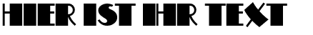 Ihre Vorschau von der Schriftart Drumag Studio NF
