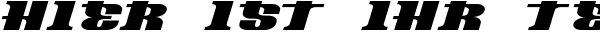 Ihre Vorschau von der Schriftart Oliver