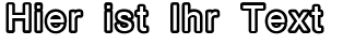 Ihre Vorschau von der Schriftart Carbono