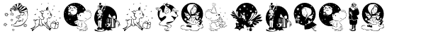 Ihre Vorschau von der Schriftart xmas Promotion Symbols