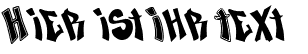 Ihre Vorschau von der Schriftart Nosegrind