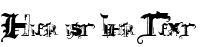 Ihre Vorschau von der Schriftart Deathmix