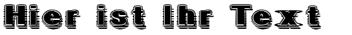 Ihre Vorschau von der Schriftart GeometricFog