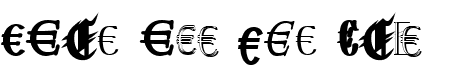 Ihre Vorschau von der Schriftart Ubiqita-Europa
