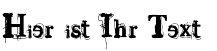Ihre Vorschau von der Schriftart Vinyl George