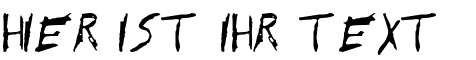 Ihre Vorschau von der Schriftart EVOL