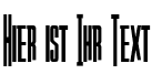Ihre Vorschau von der Schriftart Anderson Captain Scarlet