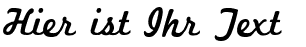 Ihre Vorschau von der Schriftart Marketing Script