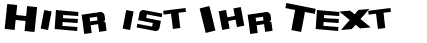Ihre Vorschau von der Schriftart SF Zero