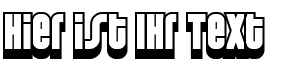Ihre Vorschau von der Schriftart Weltron
