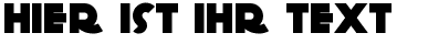 Ihre Vorschau von der Schriftart Anagram