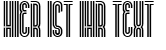 Ihre Vorschau von der Schriftart Buenos Aires NF