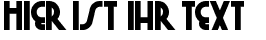 Ihre Vorschau von der Schriftart Chi-Town