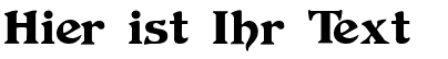 Ihre Vorschau von der Schriftart Duvall