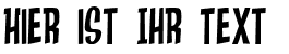 Ihre Vorschau von der Schriftart Anderson Stingray