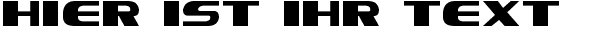Ihre Vorschau von der Schriftart xcelsion
