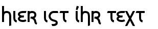 Ihre Vorschau von der Schriftart Grecian Formula