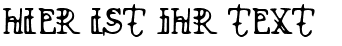 Ihre Vorschau von der Schriftart Xenowort