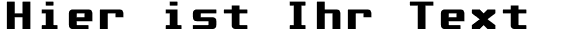 Ihre Vorschau von der Schriftart Commodore 64
