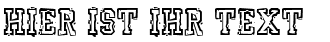 Ihre Vorschau von der Schriftart Year Book Mess