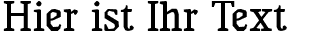 Ihre Vorschau von der Schriftart HVD Rawcut