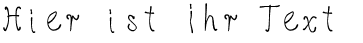 Ihre Vorschau von der Schriftart HVD Age11