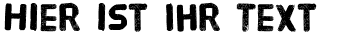 Ihre Vorschau von der Schriftart HVD Poster