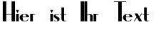 Ihre Vorschau von der Schriftart Ironick Normal