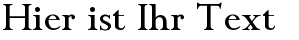 Ihre Vorschau von der Schriftart Chanticleer Roman
