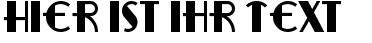 Ihre Vorschau von der Schriftart Ritzy Remix