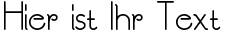Ihre Vorschau von der Schriftart Souci Sans