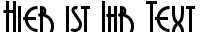 Ihre Vorschau von der Schriftart Grenadier