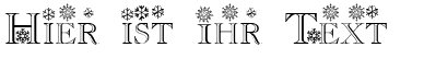 Ihre Vorschau von der Schriftart Flakes
