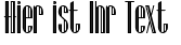 Ihre Vorschau von der Schriftart Lagniappe Inline