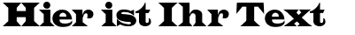 Ihre Vorschau von der Schriftart Indubitably
