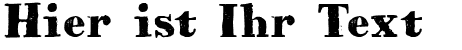 Ihre Vorschau von der Schriftart HVD Bodedo