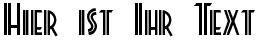Ihre Vorschau von der Schriftart Platonick