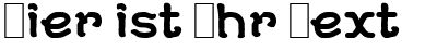 Ihre Vorschau von der Schriftart DS Archeology Demo