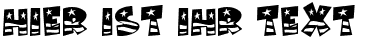 Ihre Vorschau von der Schriftart Bodie MF Flag