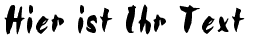 Ihre Vorschau von der Schriftart Bolide