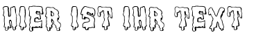 Ihre Vorschau von der Schriftart Meltdown MF