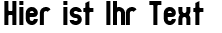 Ihre Vorschau von der Schriftart Zillah