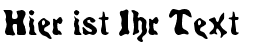 Ihre Vorschau von der Schriftart Spirits