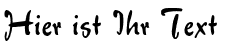 Ihre Vorschau von der Schriftart Verona Script
