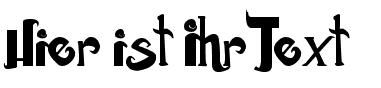 Ihre Vorschau von der Schriftart Monstur