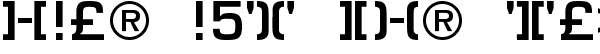 Ihre Vorschau von der Schriftart Elite