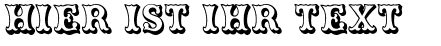Ihre Vorschau von der Schriftart CarnivalMF OpenShadow